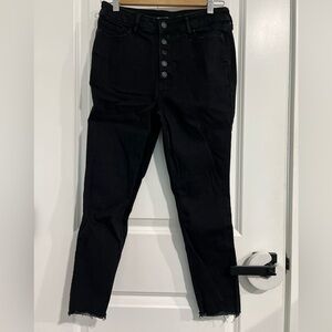 Old Navy Women's High Rise Black Jeans
